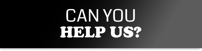 Can you help us? banner