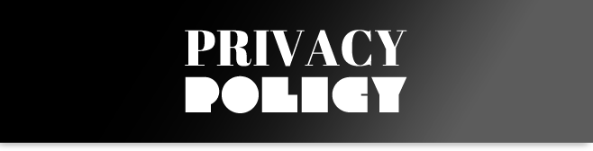 Privacy policy banner